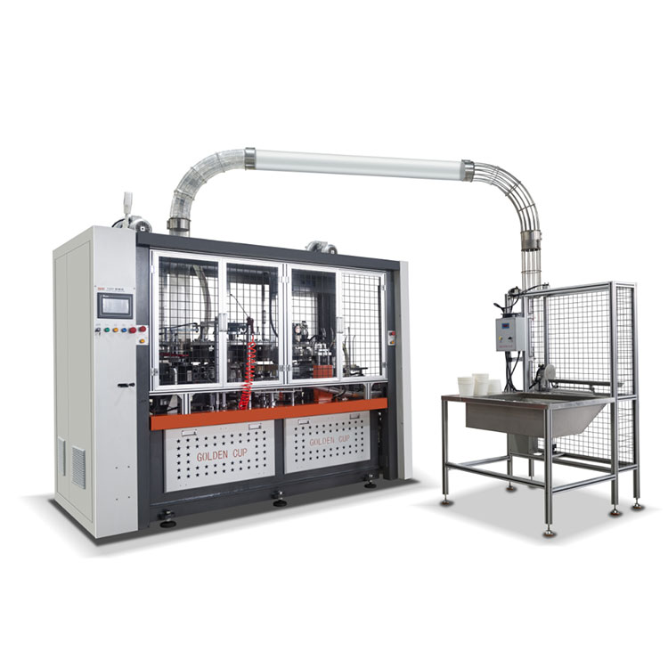 Máquina de fabricación de tazones de papel automático